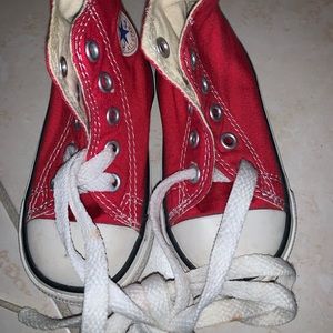Baby/Toddler Red Hightop Converse